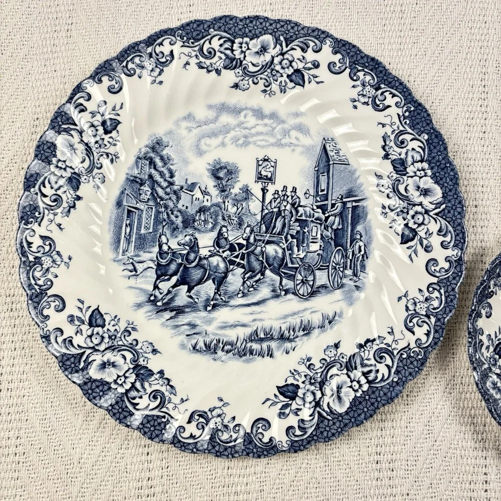 Coaching Scenes Johnson Brothers Made In England Ironstone Hunting Country 🍓